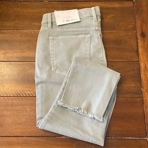 Loft modern skinny crop jeans